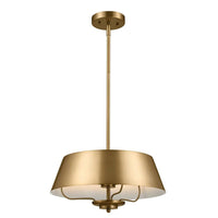 LUELLA 3 LIGHT CONVERTIBLE PENDANT / SEMI- FLUSH MOUNT