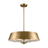 LUELLA 4 LIGHT CONVERTIBLE PENDANT / SEMI- FLUSH MOUNT