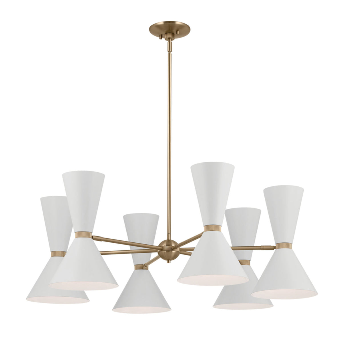 PHIX 12 LIGHT PIVOTING CHANDELIER