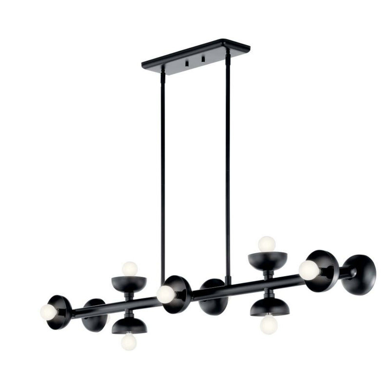 PALTA 48" 10 LIGHT LINEAR CHANDELIER