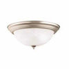 3-LIGHT FLUSH MOUNT CEILING LIGHT