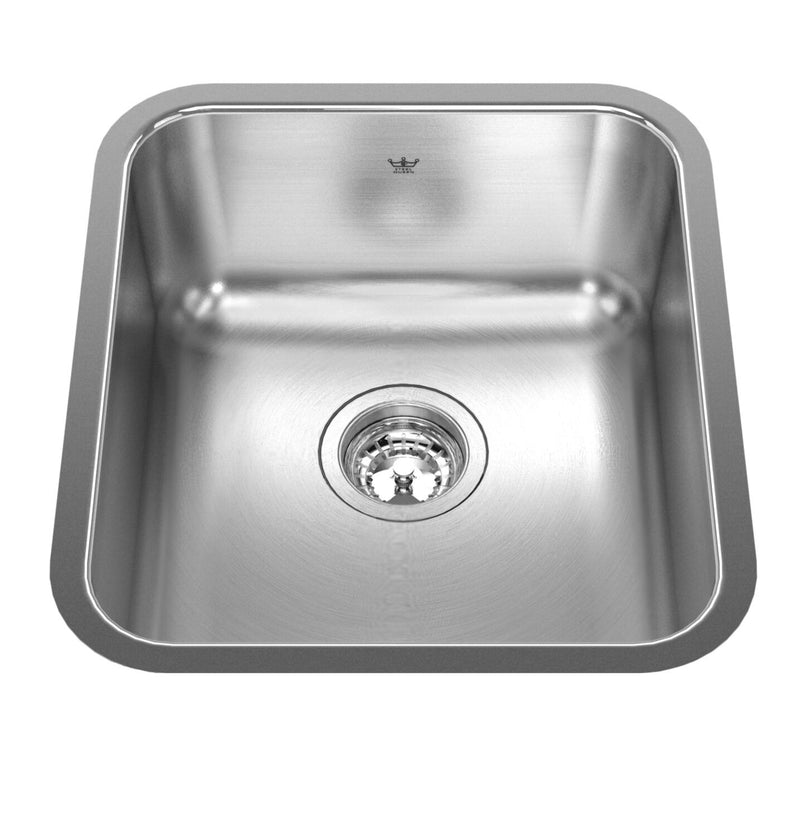 STEEL QUEEN UNDERMOUNT SINGLE BOWL STAINLESS STEEL HOSPITALITY SINK