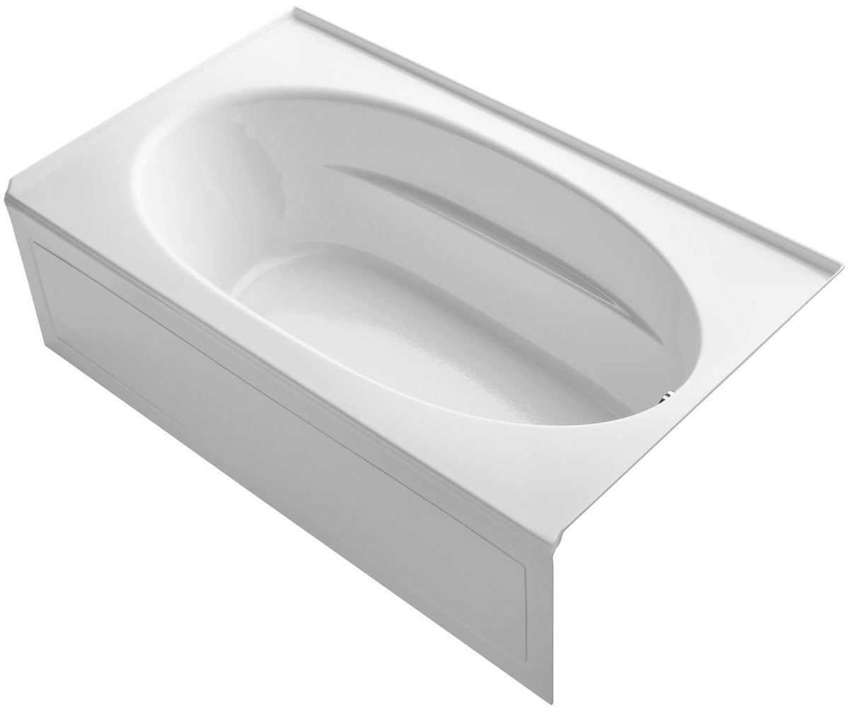 WINDWARD® 72 X 42 INCHES ALCOVE BATHTUB WITH INTEGRAL APRON AND RIGHT-HAND DRAIN