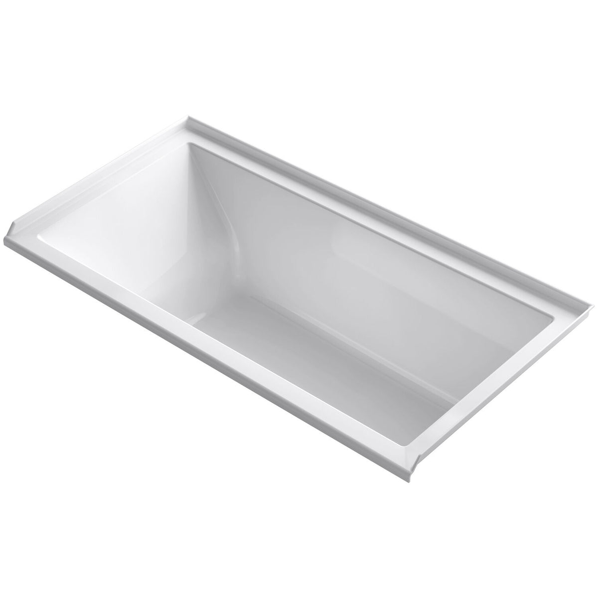 UNDERSCORE® RECTANGLE 60 X 30 INCHES ALCOVE BATHTUB WITH INTEGRAL FLANGE ND RIGHT-HAND DRAIN