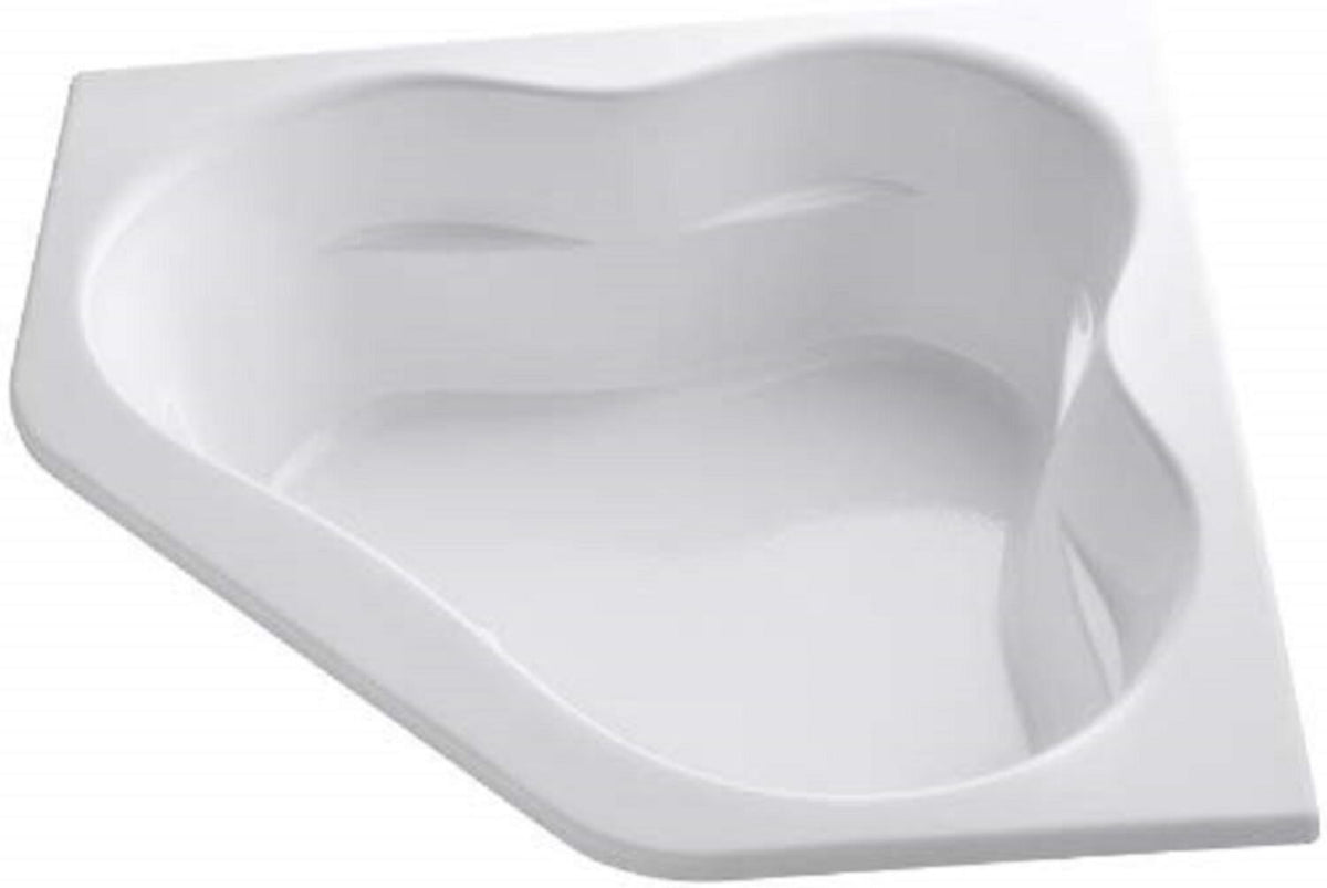 TERCET® 60 X 60 INCHES BATHTUB WITH INTEGRAL FLANGE AND CENTER DRAIN