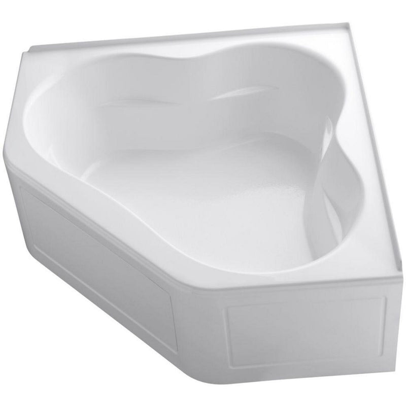 TERCET® 60 X 60 INCHES BATHTUB WITH INTEGRAL APRON, INTEGRAL FLANGE AND CENTER DRAIN