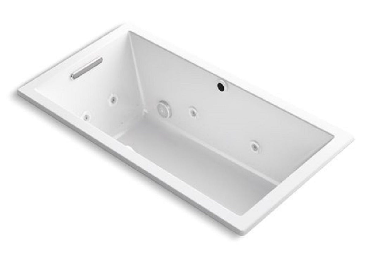 UNDERSCORE® RECTANGLE 60 X 32 INCHES DROP IN WHIRLPOOL AND BUBBLEMASSAGE™ AIR BATHTUB