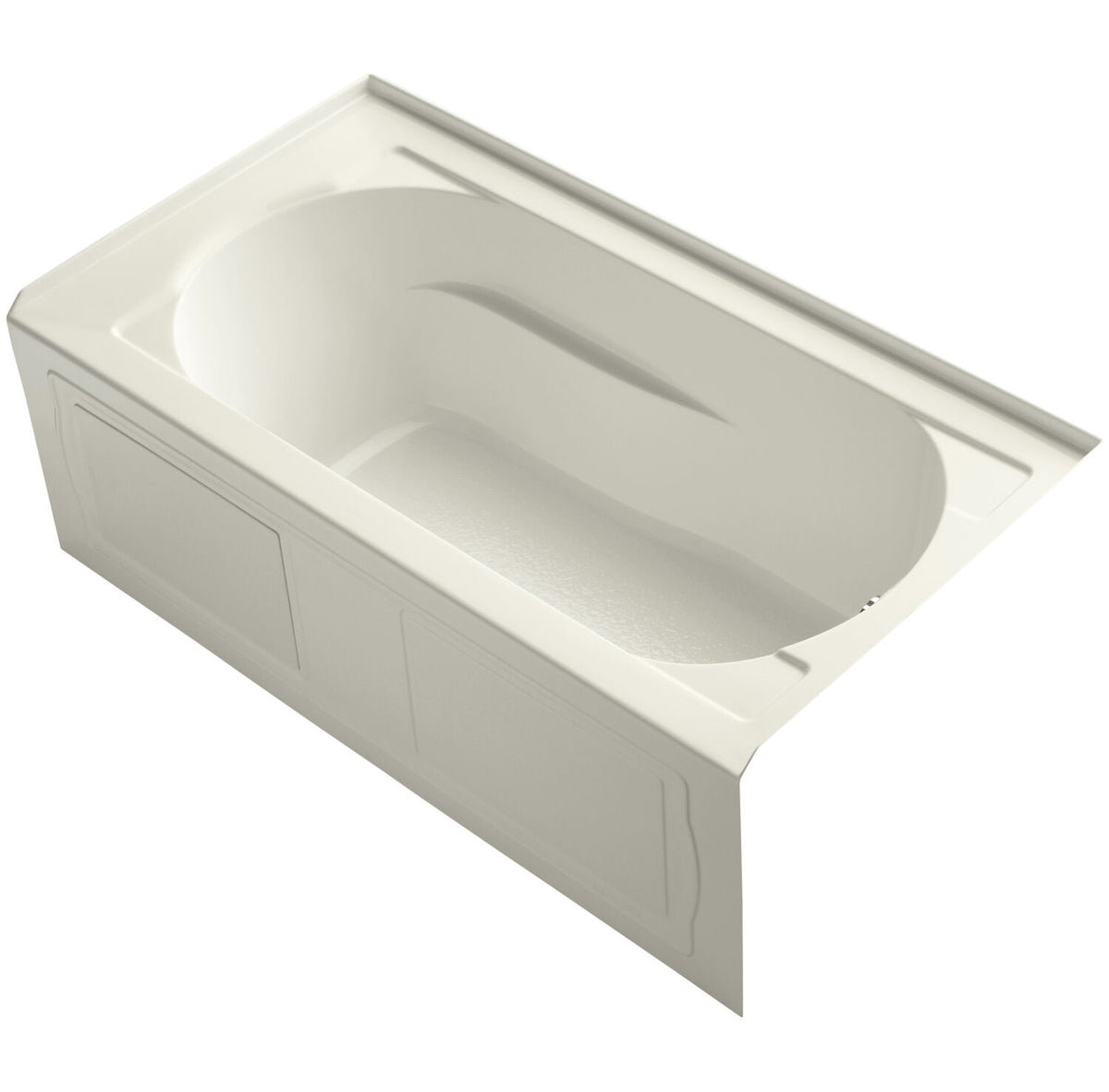 DEVONSHIRE® 60 X 32 INCHES ALCOVE BATHTUB WITH INTEGRAL APRON AND INTEGRAL FLANGE, RIGHT-HAND DRAIN