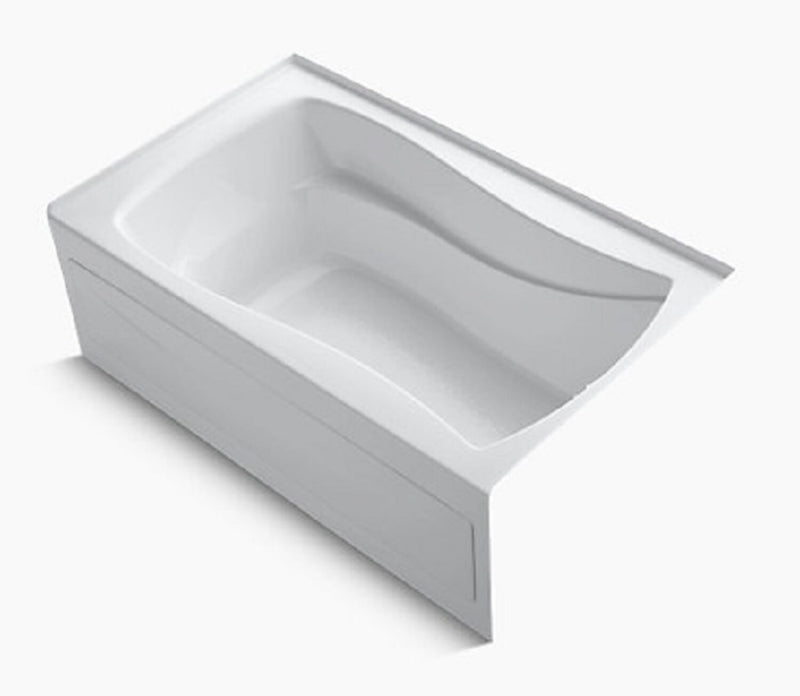 MARIPOSA® 60 X 36 INCHES ALCOVE BATHTUB WITH INTEGRAL APRON AND INTEGRAL FLANGE AND RIGHT-HAND DRAIN