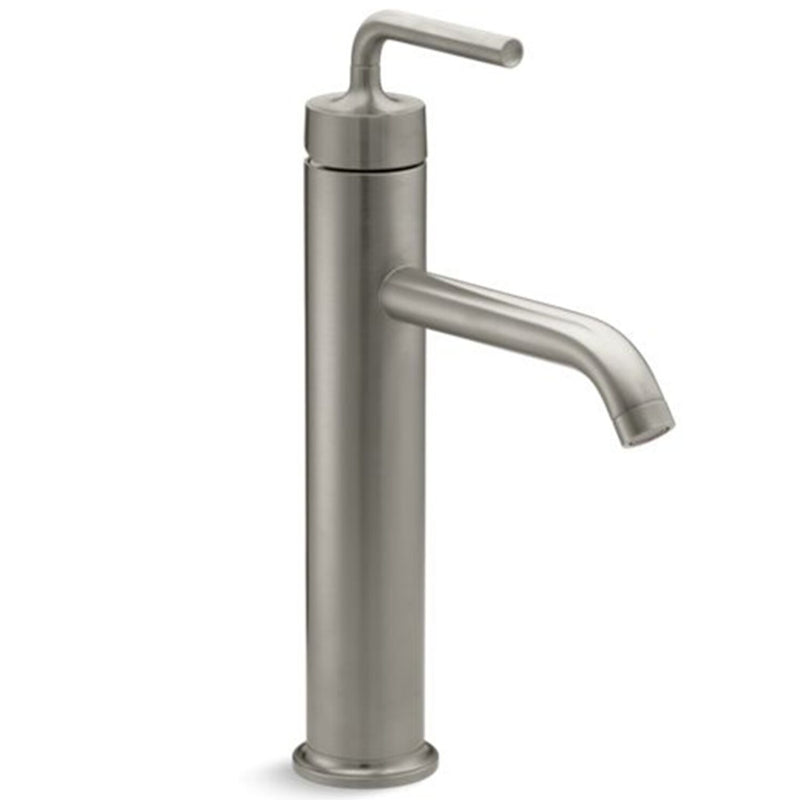 PURIST TALL SINGLE-HANDLE BATHROOM SINK FAUCET WITH LEVER HANDLE, 1.2 GPM