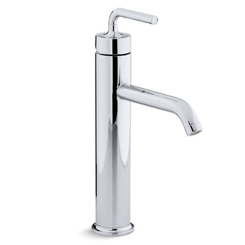 PURIST TALL SINGLE-HANDLE BATHROOM SINK FAUCET WITH LEVER HANDLE, 1.2 GPM