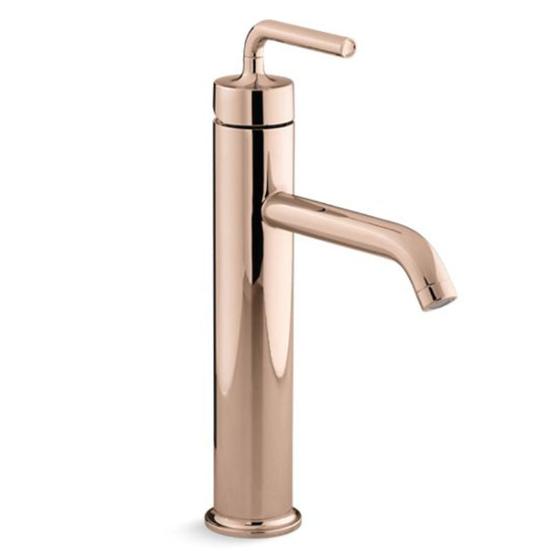 PURIST TALL SINGLE-HANDLE BATHROOM SINK FAUCET WITH LEVER HANDLE, 1.2 GPM