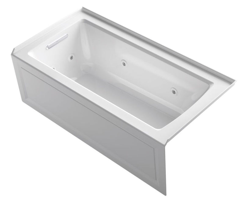 ARCHER® 60 X 30 INCHES ALCOVE WHIRLPOOL WITH INTEGRAL FLANGE, LEFT-HAND DRAIN