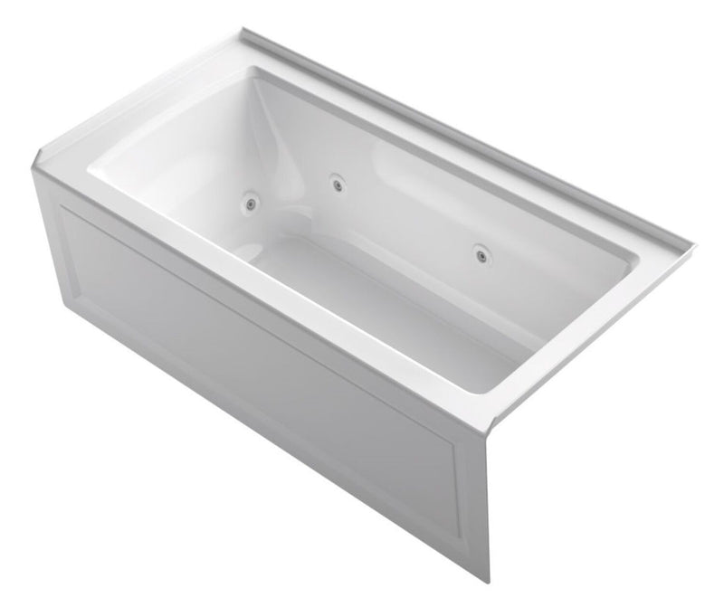 ARCHER® 60 X 30 INCHES ALCOVE WHIRLPOOL WITH INTEGRAL FLANGE, RIGHT-HAND DRAIN