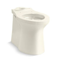 BETELLO ELONGATED TOILET BOWL WITH SKIRTED TRAPWAY, SEAT NOT INCLUDED