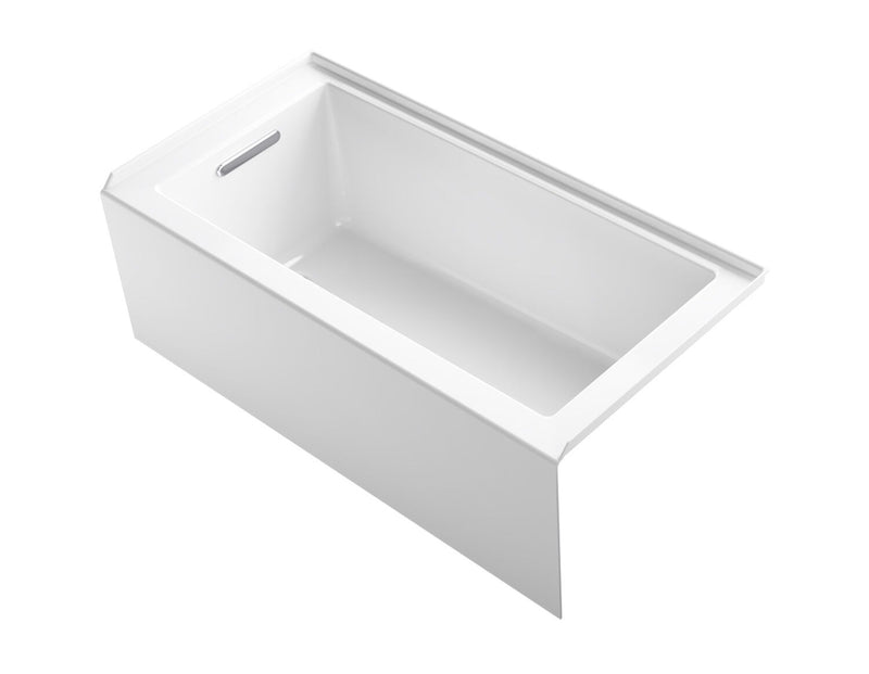 UNDERSCORE® 60 X 30 INCHES ALCOVE BATHTUB WITH INTEGRAL APRON, INTEGRAL FLANGE AND LEFT-HAND DRAIN