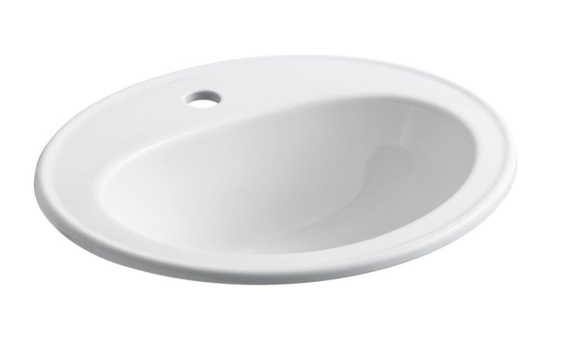 PENNINGTON® DROP IN BATHROOM SINK WITH SINGLE FAUCET HOLE