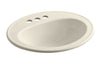 PENNINGTON® DROP-IN BATHROOM SINK WITH CENTERSET FAUCET HOLES