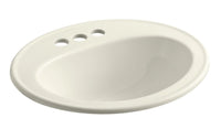 PENNINGTON® DROP-IN BATHROOM SINK WITH CENTERSET FAUCET HOLES