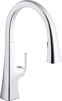 GRAZE® KITCHEN SINK FAUCET WITH KOHLER® KONNECT AND VOICE-ACTIVATED TECHNOLOGY