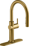 CRUETOUCHLESS PULL-DOWN SINGLE-HANDLE KITCHEN FAUCET