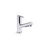 CRUE PULL-OUT KITCHEN SINK FAUCET WITH THREE-FUNCTION SPRAYHEAD
