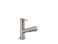 CRUE PULL-OUT KITCHEN SINK FAUCET WITH THREE-FUNCTION SPRAYHEAD