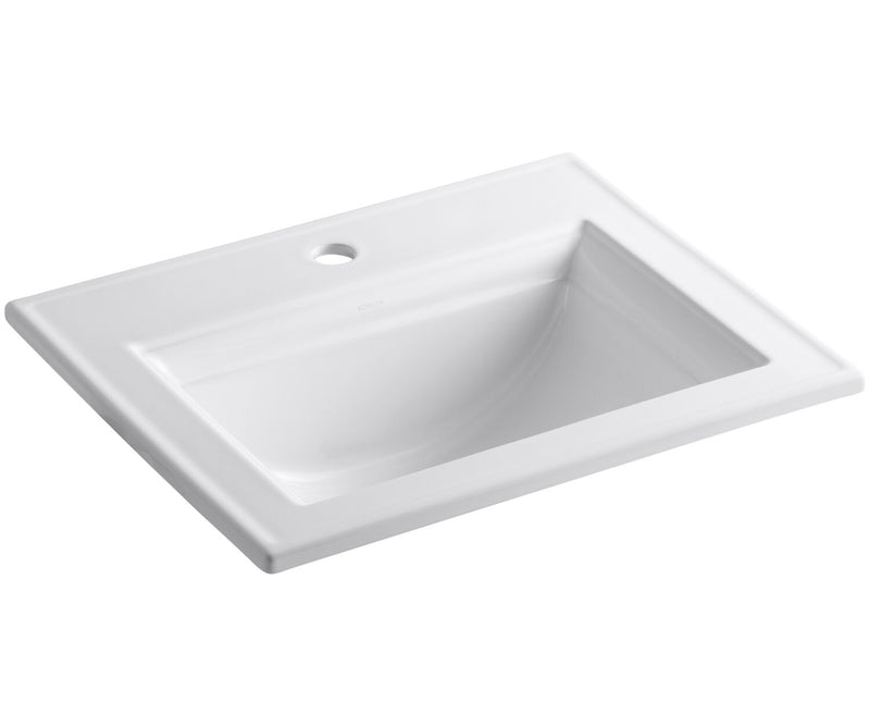 MEMOIRS® STATELY DROP IN BATHROOM SINK WITH SINGLE FAUCET HOLE