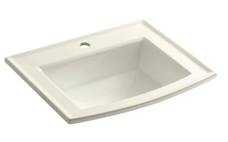 ARCHER® DROP IN BATHROOM SINK WITH SINGLE FAUCET HOLE