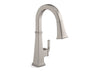 RIFF PULL-DOWN KITCHEN SINK FAUCET WITH THREE-FUNCTION SPRAYHEAD
