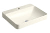 VOX® RECTANGLE VESSEL BATHROOM SINK WITH SINGLE FAUCET HOLE