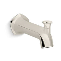 OCCASION WALL-MOUNT BATH SPOUT WITH STRAIGHT DESIGN AND DIVERTER