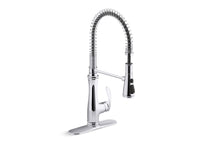 BELLERA SEMI-PROFESSIONAL KITCHEN SINK FAUCET WITH THREE-FUNCTION SPRAYHEAD