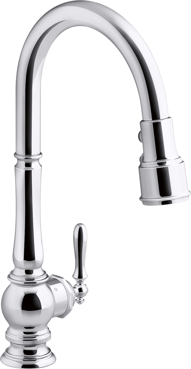ARTIFACTS® KITCHEN SINK FAUCET WITH KOHLER® KONNECT AND VOICE-ACTIVATED TECHNOLOGY