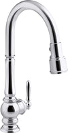 ARTIFACTS® KITCHEN SINK FAUCET WITH KOHLER® KONNECT™ AND VOICE-ACTIVATED TECHNOLOGY