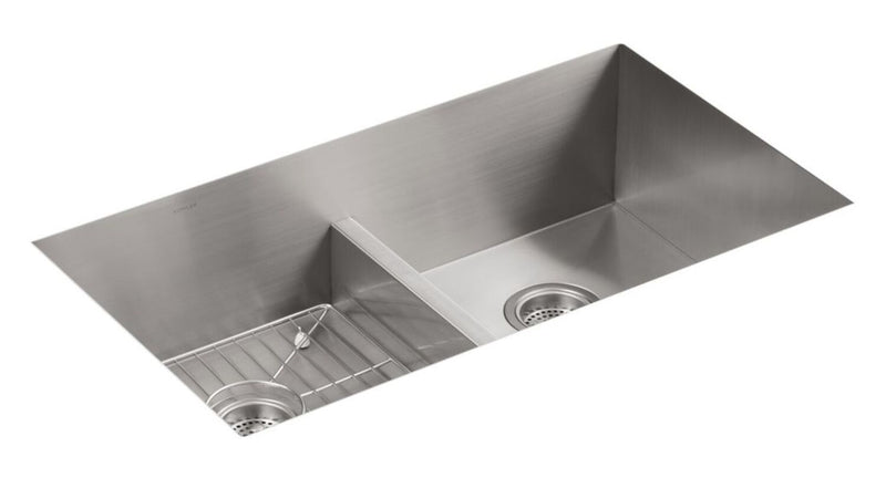 VAULT™ 33 X 22 X 9-5/16 INCHES SMART DIVIDE® TOP-/UNDER-MOUNT DOUBLE-EQUAL BOWL KITCHEN SINK