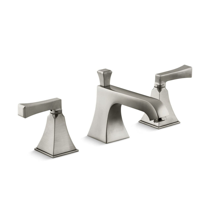 MEMOIRS STATELY WIDESPREAD BATHROOM SINK FAUCET WITH DECO LEVER HANDLES