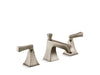MEMOIRS STATELY WIDESPREAD BATHROOM SINK FAUCET WITH DECO LEVER HANDLES