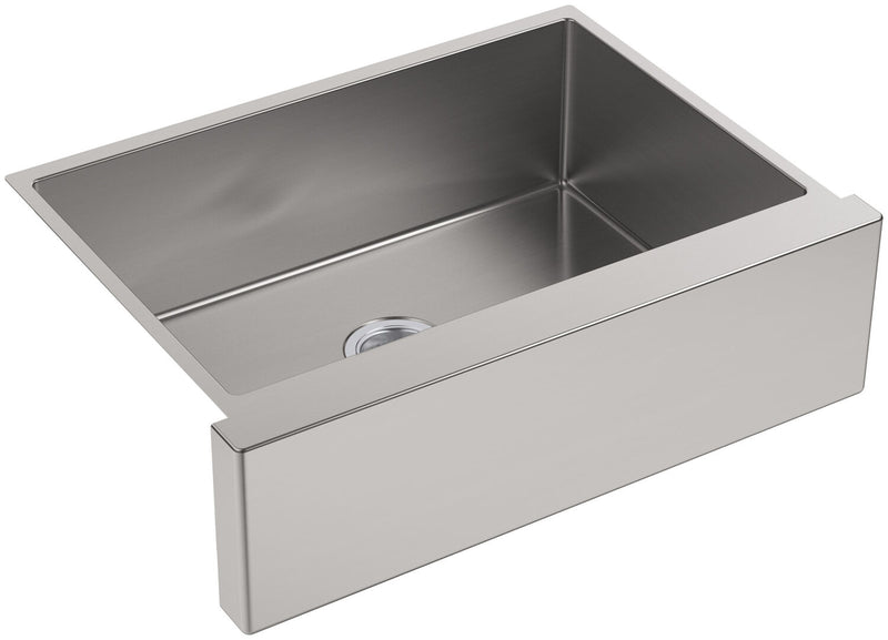 STRIVE® SELF-TRIMMING® 29-1/2 X 21-1/4 X 9-5/16 INCHES UNDER-MOUNT MEDIUM SINGLE-BOWL KITCHEN SINK WITH TALL APRON