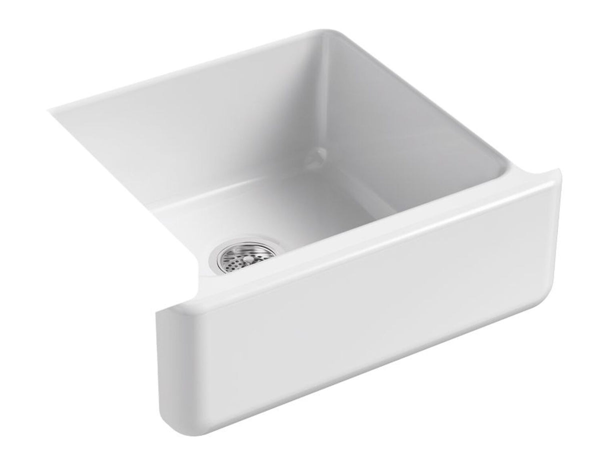WHITEHAVEN® SELF-TRIMMING® 23-1/2 X 21-9/16 X 9-5/8 INCHES UNDER-MOUNT SINGLE-BOWL SINK WITH TALL APRON