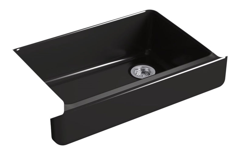 WHITEHAVEN® SELF-TRIMMING® 32-1/2 X 21-9/16 X 9-5/8 INCHES UNDER-MOUNT SINGLE-BOWL SINK WITH SHORT APRON