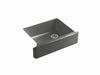 WHITEHAVEN® SELF-TRIMMING® 29-11/16 X 21-9/16 X 9-5/8 INCHES UNDER-MOUNT SINGLE-BOWL KITCHEN SINK WITH TALL APRON