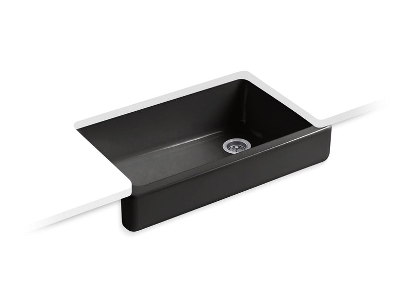 WHITEHAVEN 35-1/2" UNDERMOUNT SINGLE-BOWL FARMHOUSE KITCHEN SINK