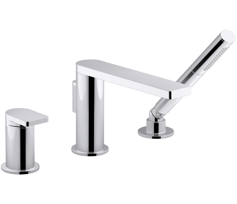 COMPOSED® SINGLE-HANDLE DECK MOUNT BATH FAUCET WITH HANDSHOWER