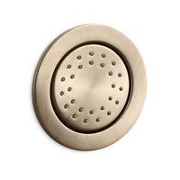 WATERTILE ROUND 27-NOZZLE SINGLE-FUNCTION BODY SPRAY, 1.0 GPM