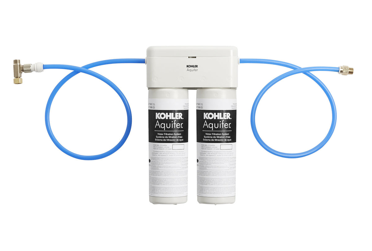 AQUIFER® DOUBLE-CARTRIDGE WATER FILTRATION SYSTEM