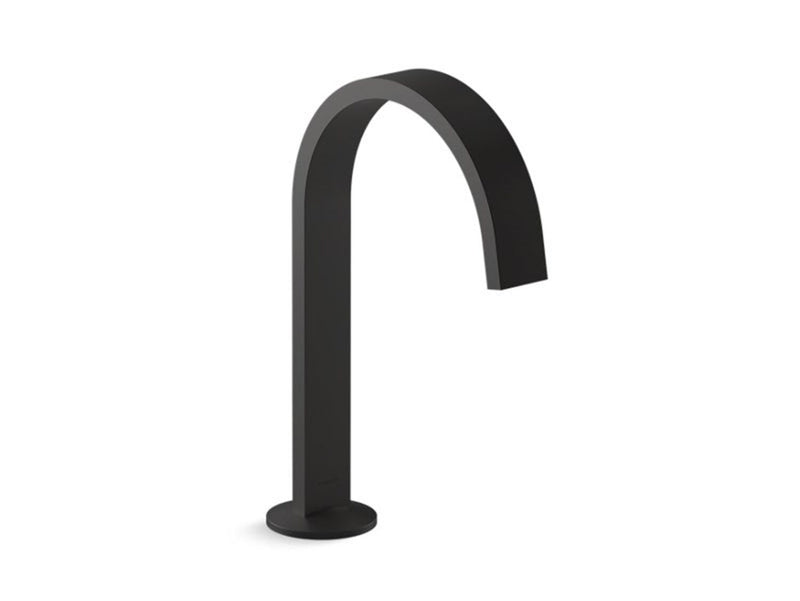 COMPONENTS BATHROOM SINK SPOUT WITH RIBBON DESIGN, 1.2 GPM