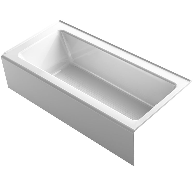BELLWETHER® 66 X 32 INCHES ALCOVE BATHTUB WITH INTEGRAL APRON, RIGHT-HAND DRAIN
