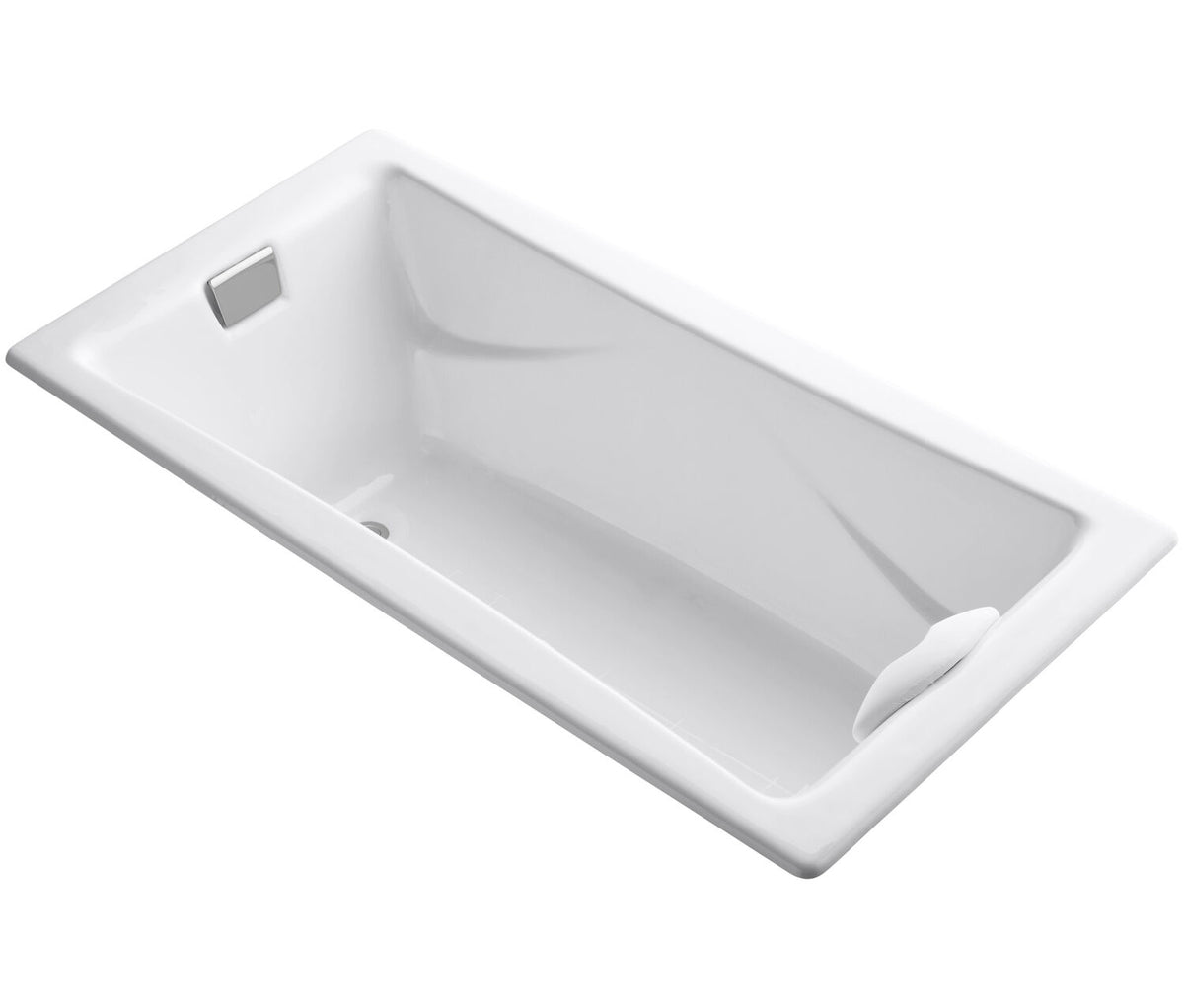 TEA-FOR-TWO® 72 X 36 INCHES DROP IN BATHTUB WITH REVERSIBLE DRAIN