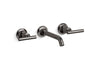 PURIST WIDESPREAD WALL-MOUNT BATHROOM SINK FAUCET TRIM WITH LEVER HANDLES, 1.2 GPM